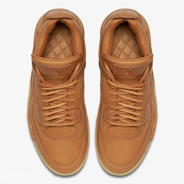 Men's Nike Air Jordan 4 Premium Wheat Shoes