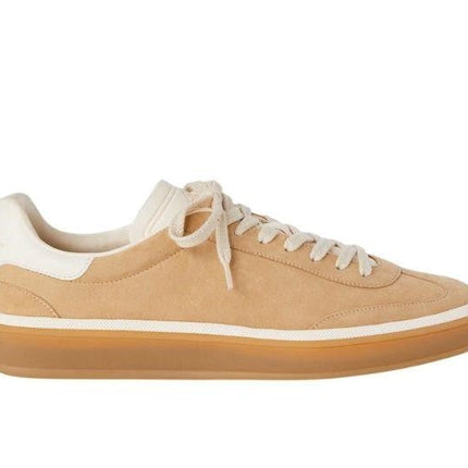 Men's Loro Piana Tennis Walk Brown Sneakers