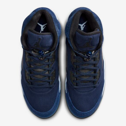 Men's Nike Air Jordan 5 Retro Midnight Navy Shoes
