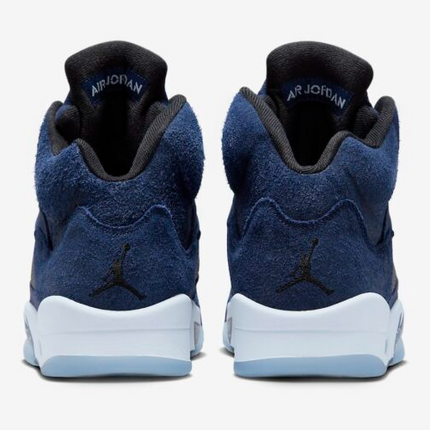 Men's Nike Air Jordan 5 Retro Midnight Navy Shoes