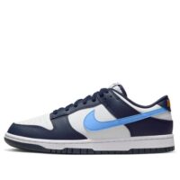 Men's Nike Dunk Low Obsidian University Blue Shoes