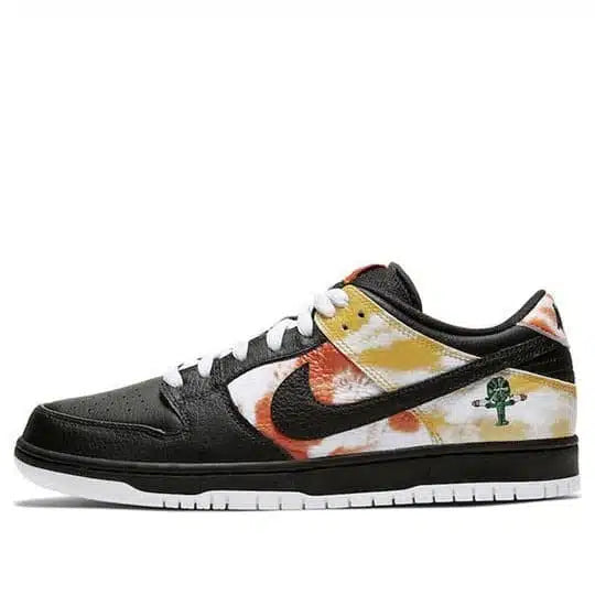 Men's Nike SB Dunk Low Tie Dye Raygun Black Shoes