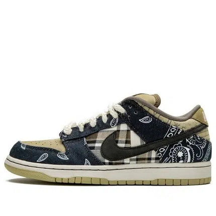 Men's Travis Scott x Nike Dunk Low Premium QS SB Cactus Jack Shoes