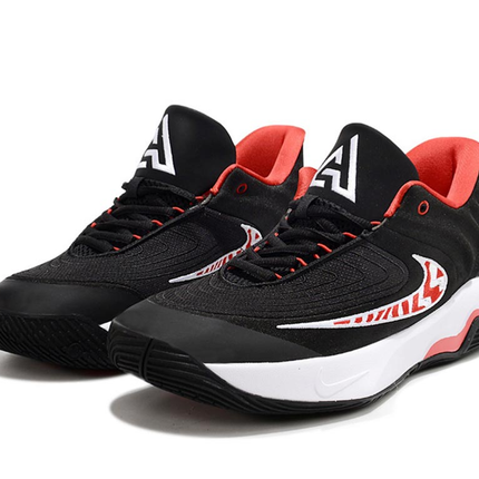 Men's Nike Giannis Immortality 4 Black Red Shoes
