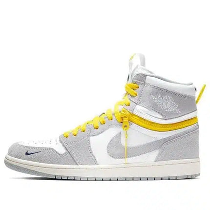 Men's Nike Air Jordan 1 High Switch Light Smoke Grey Shoes