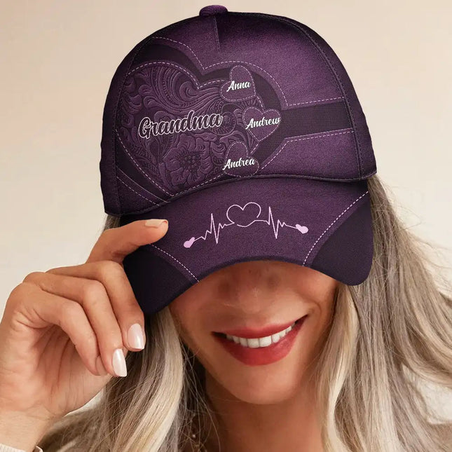 Grandma's Little Sweethearts - Personalized Classic Cap