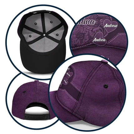 Grandma's Little Sweethearts - Personalized Classic Cap