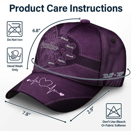 Grandma's Little Sweethearts - Personalized Classic Cap