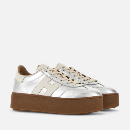 Men's Hogan Silver Sneakers