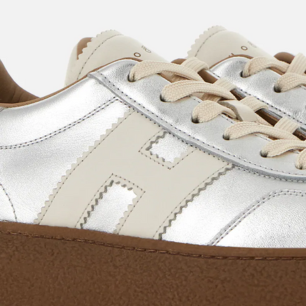 Men's Hogan Silver Sneakers