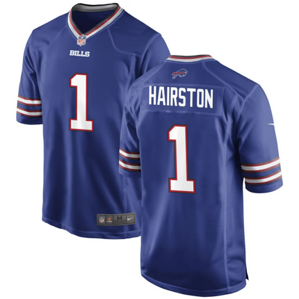 Maxwell Hairston Buffalo Bills 2026 Game Jersey - Royal