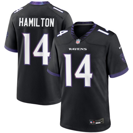 Kyle Hamilton Baltimore Ravens 2026 Alternate Game Jersey - Black