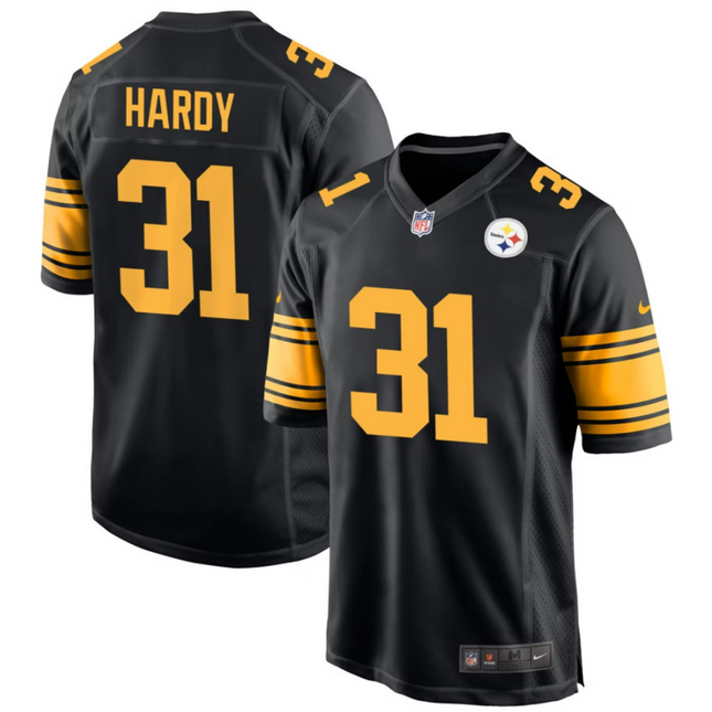 Daequan Hardy Pittsburgh Steelers 2026 Alternate Game Jersey - Black