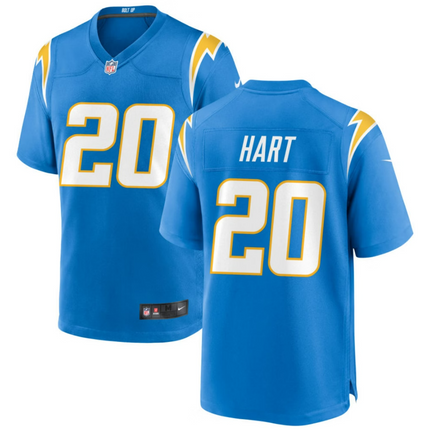 Cam Hart Los Angeles Chargers 2026 Game Jersey - Powder Blue