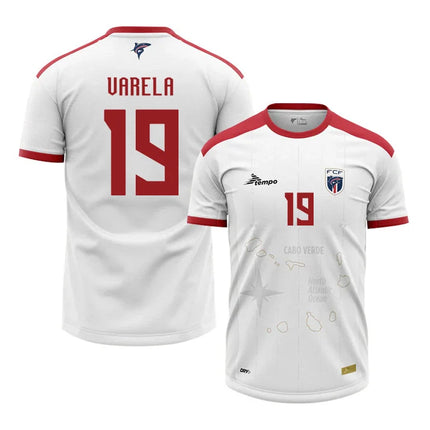 Helio Varela Cape Verde National Team 2026 Away Jersey – White