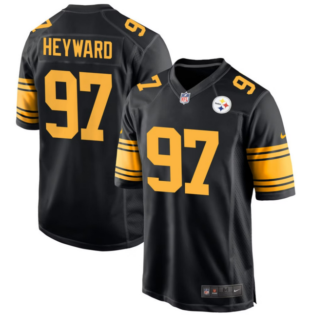 Cameron Heyward Pittsburgh Steelers 2026 Alternate Game Jersey - Black