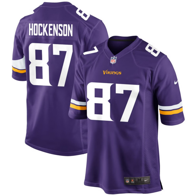T.J. Hockenson Minnesota Vikings 2026 Game Jersey - Purple