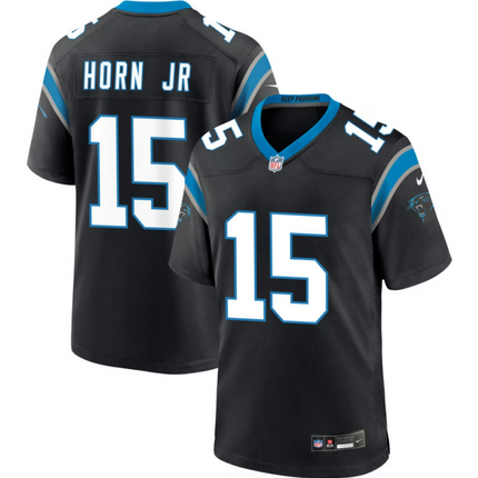 Jimmy Horn Jr. Carolina Panthers 2026 Game Jersey - Black