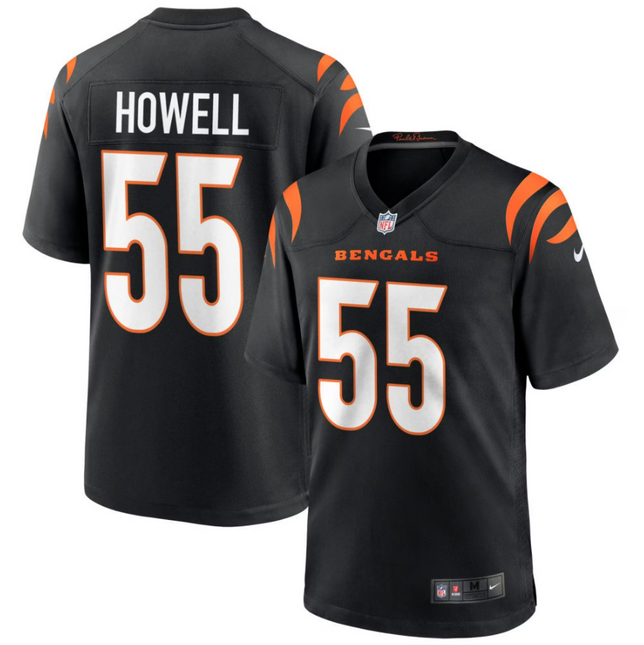 Cashius Howell Cincinnati Bengals 2026 Game Jersey - Black