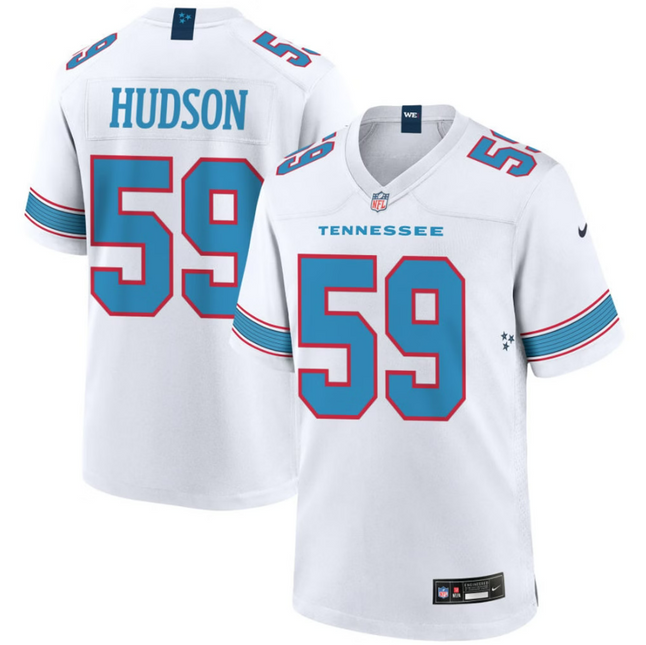 James Hudson Tennessee Titans 2026 Game Jersey - White