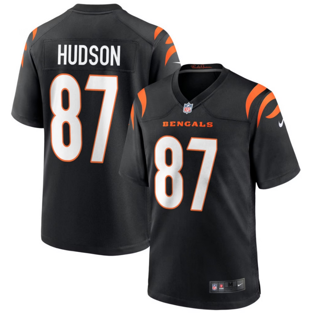 Tanner Hudson Cincinnati Bengals 2026 Game Jersey - Black