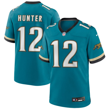 Travis Hunter Jacksonville Jaguars 2026 Throwback Game Jersey - Teal Prowler