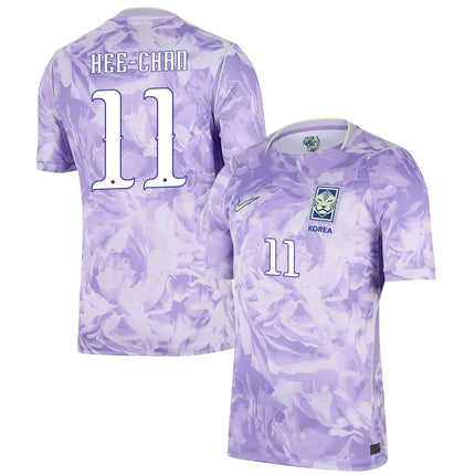 Hwang Hee-chan South Korea National Team 2026 Away Jersey – Purple