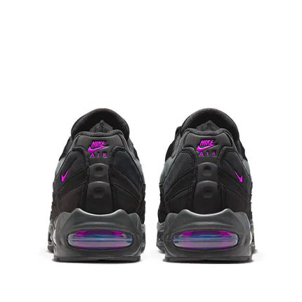 Men's Nike Air Max 95 Black Vivid Purple Shoes
