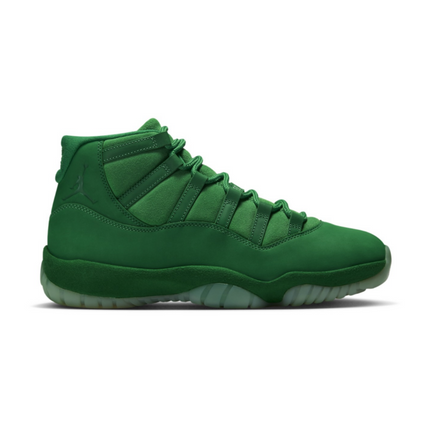 Men's Nike Air Jordan 11 Green Screen Shoes