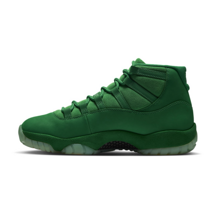Men's Nike Air Jordan 11 Green Screen Shoes