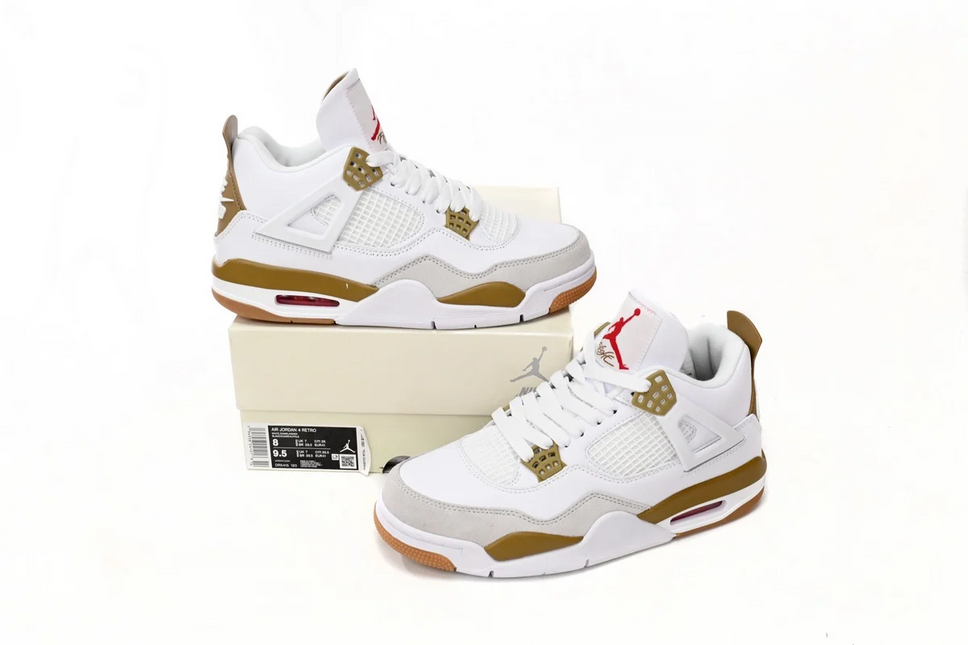 Men's Nike Air Jordan 4 x Nike SB Brown Shoes