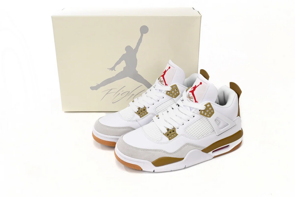 Men's Nike Air Jordan 4 x Nike SB Brown Shoes