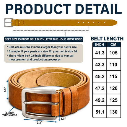 The Face I Want To Sit On Spicy Couple - Personalized Cowhide Leather Belt