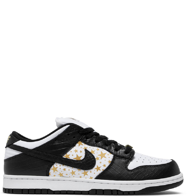 Men's Nike Supreme x Dunk Low OG SB QS Black Shoes