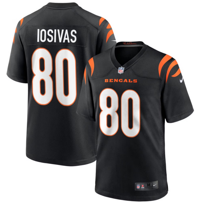 Andrei Iosivas Cincinnati Bengals 2026 Game Jersey - Black