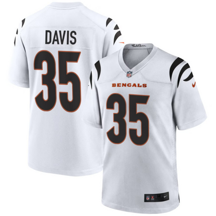 Jalen Davis Cincinnati Bengals 2026 Game Jersey - White