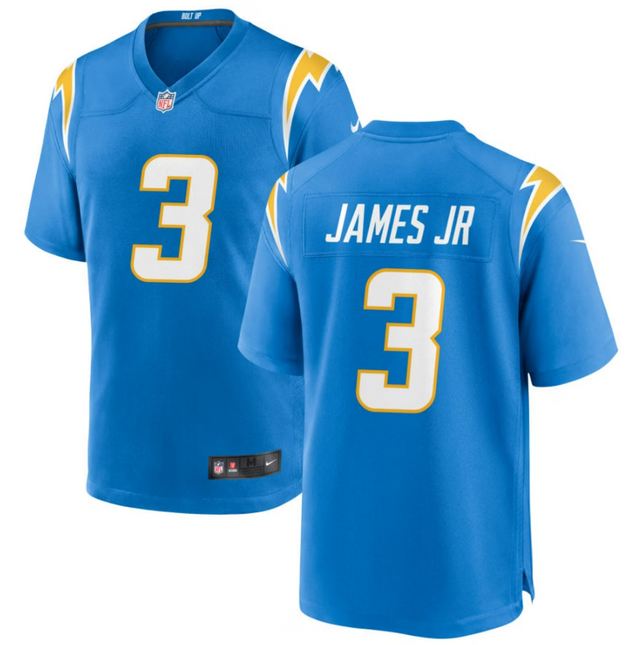 Derwin James Los Angeles Chargers 2026 Game Jersey - Powder Blue