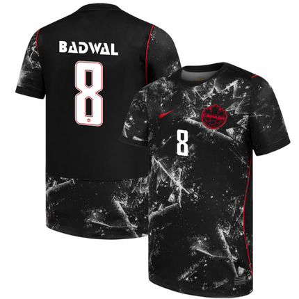 Jeevan Badwal Canada National Team 2026 Away Jersey - Black
