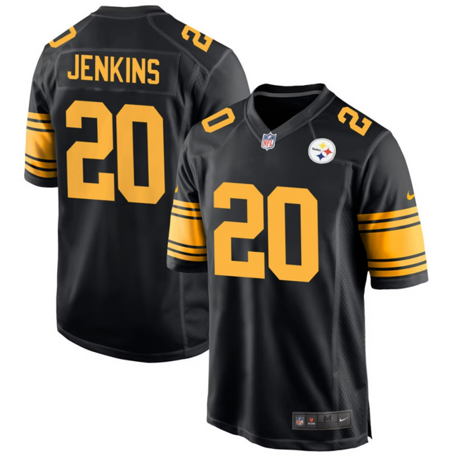 Rayshawn Jenkins Pittsburgh Steelers 2026 Alternate Game Jersey - Black