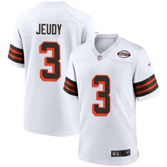 Jerry Jeudy Cleveland Browns 1946 Collection Alternate Jersey - White