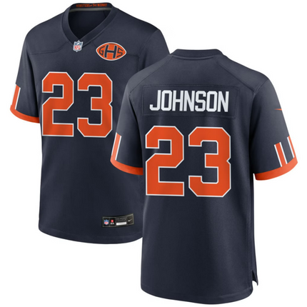 Roschon Johnson Chicago Bears 2026 Rivalries Collection Game Jersey - Navy