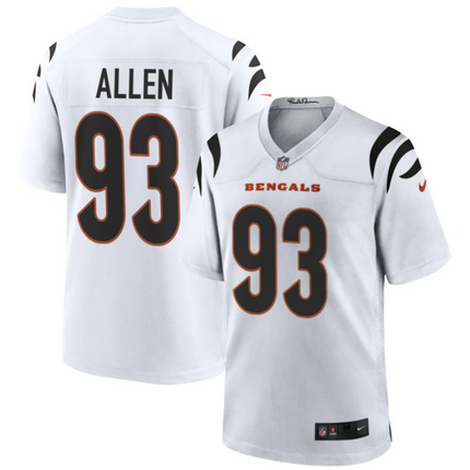 Jonathan Allen Cincinnati Bengals 2026 Game Jersey - White