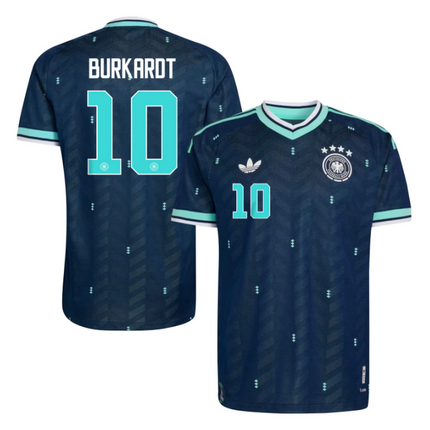 Jonathan Burkardt Germany National Team World Cup 2026 Away Jersey - Navy