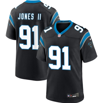 Patrick Jones II Carolina Panthers 2026 Game Jersey - Black