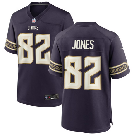 Jeshaun Jones Minnesota Vikings 2026 Rivalries Collection Game Jersey - Purple
