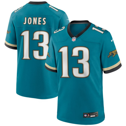Tim Jones Jacksonville Jaguars 2026 Throwback Game Jersey - Teal Prowler