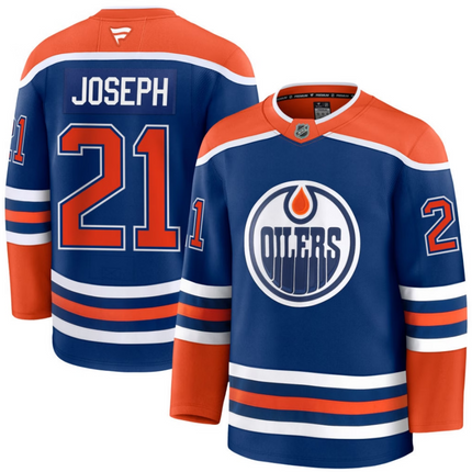 Mathieu Joseph Edmonton Oilers 2026 Home Premium Jersey - Royal