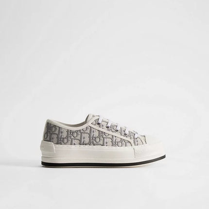 Men's Dior Walk’n’Dior Platform Stone Gray Sneakers