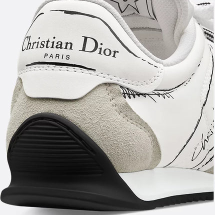 Men's D-Sketch White Sneakers