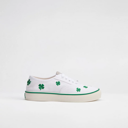Men's Dior Saltwind Green Dior Clover Motif Sneakers